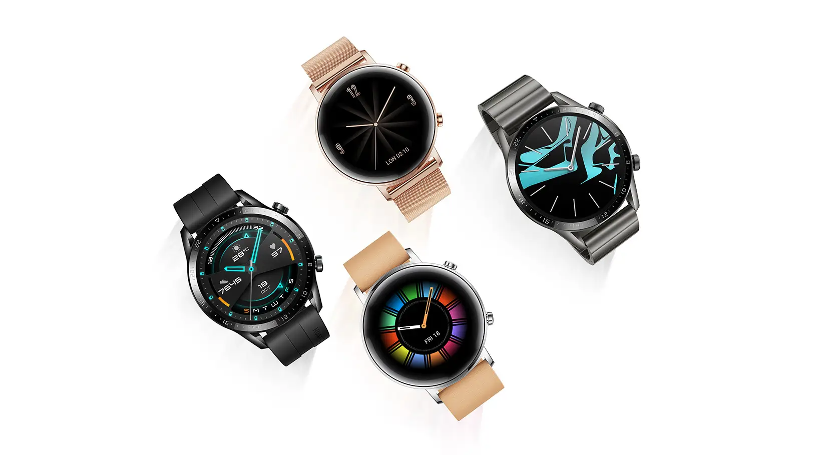 Huawei Band e Huawei Watch 5 Huawei Watch GT 2