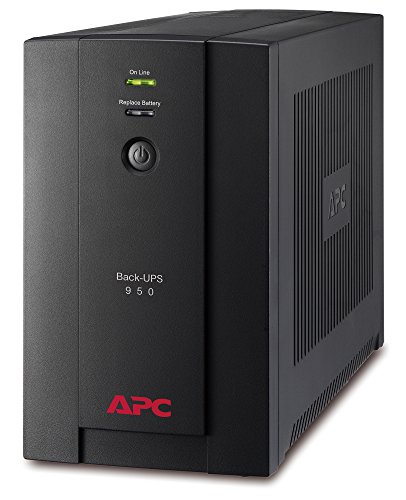 APC Back-UPS BX - BX950UI - Gruppo di continuit? (UPS) Potenza 950VA (AVR, 6 Uscite IEC-C13, USB, Shutdown Software), Nero