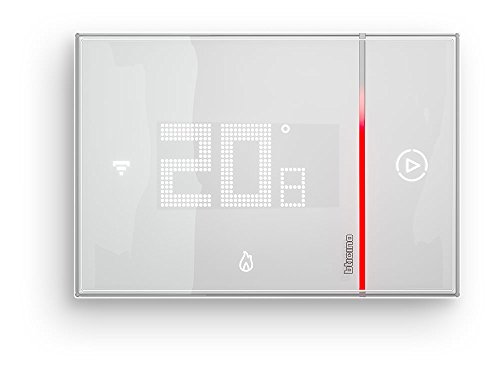 BTicino SX8000 Smarther Termostato Connesso da Incasso con Wi-Fi Integrato, Bianco