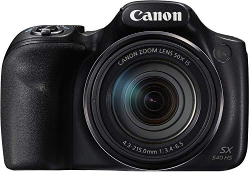 Canon PowerShot SX540 HS Fotocamera Bridge Digitale, 20.3 Megapixel, Nero/Antracite
