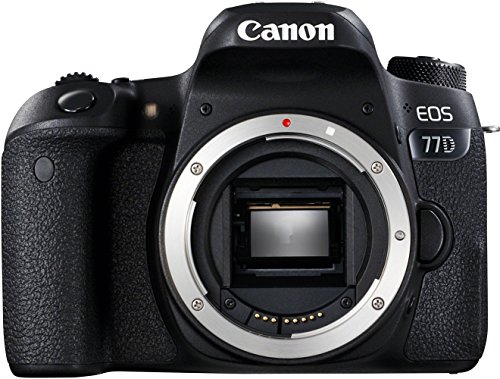 Canon SLR EOS 77D Fotocamera Digitale, Nero