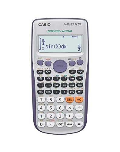 Casio FX-570 ES PLUS Calcolatrice Scientifica con 417 Funzioni e Display Naturale