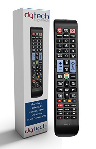 DigitalTech® - Telecomando Universale per Smart TV 3D Samsung. Compatibile con più di 340 modelli di controller Samsung.