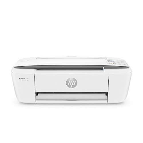 HP DeskJet 3750 T8X12B Stampante Multifunzione a Getto di Inchiostro, Stampa, Scannerizza, Fotocopia, Wi-Fi, Wi-Fi Direct, 2 Mesi di Instant Ink Inclusi, Grigio Perla