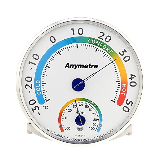 Misuratore di umidità e temperatura temperatura e umidità per interni ed esterni termometro per bambini,casa