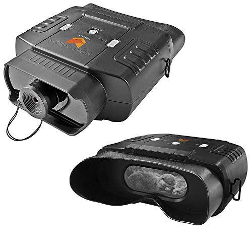 Nightfox 100V Binocolo infrarossi per la visione notturna, digitale, widescreen, con zoom 3x20