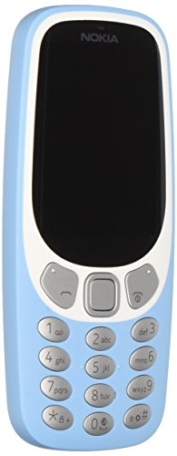 Nokia 3310 3G Telefono Cellulare, Memoria Interna da 16 MB, Azzurro [Italia]