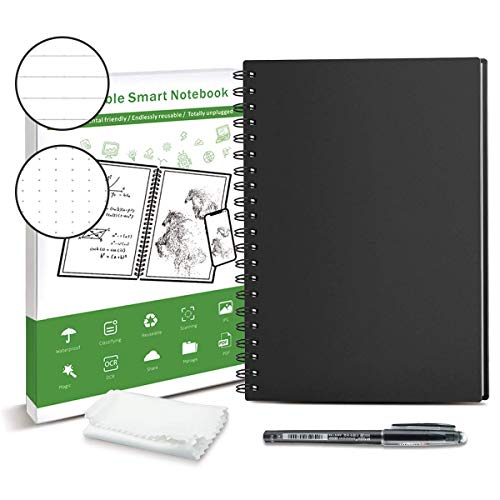 Riutilizzabile Cancellabile Smart Notebook Digital Notebook B5 Dimensioni 60 pagine APP Memorizzazione Adatto per Ingegnere Ufficiale Studente