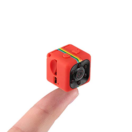 Sansnail SQ11 mini videocamera full hd 1080p telecamera spia la visione notturna videocamera proposta rivelazione voce videoregistratore (rosso)