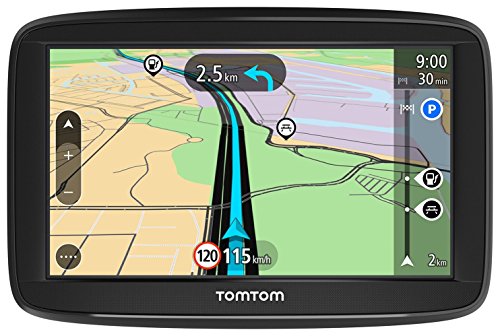 TomTom Start 52 Europa 45 GPS per Auto, Display da 5", Mappe a Vita, Indicatore di Corsia Avanzato, 3 Mesi Tutor&Autovelox, Aggiornamenti Software Gratuiti, Nero/Antracite