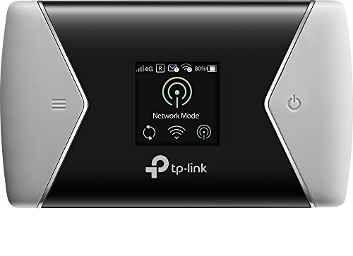 TP-Link M7450 Mobile Router Hotspot Portatile, 4G+ LTE Cat6 300Mbps, Dual Band Wi-Fi, SIM Card, SD Card fino a 32G, Display a Colori, Durata fino a 15 ore, Controllo del traffico