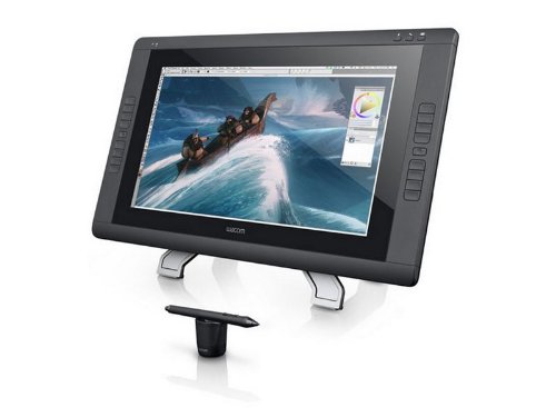 Wacom DTK-2200 Display Interattivo Full HD con Penna e Touch, Tavoletta Grafica, 2048 Livelli di Pressione, 22 Pollici