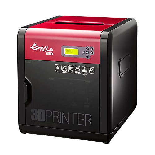 XYZprinting Stampante 3D da Vinci 1.0 Pro, Filamento Aperto, Dispositivo di Incisione Laser Aggiornabile, Vol. Build 20 X 20 X 20 cm