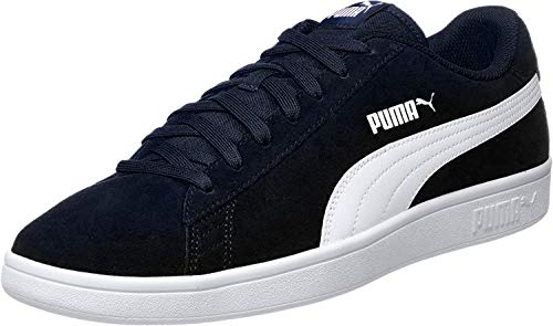 PUMA Smash v2, Sneaker Unisex-Adulto, Blu (Peacoat White), 44.5 EU