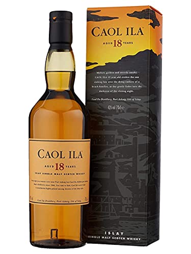 Caol Ila 18 Years Old Islay Single Malt Scotch Whisky - 700 ml