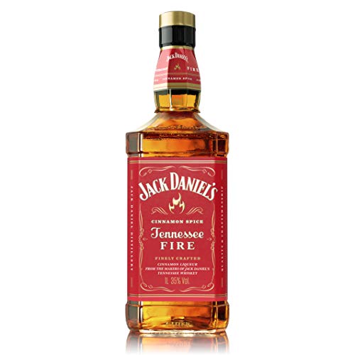 Jack Daniel's Tennessee Fire – Il tradizionale Tennessee Whiskey con un tocco di cannella. Perfetto equilibrio fra note dolci e piccanti. Vol 35% - 100cl