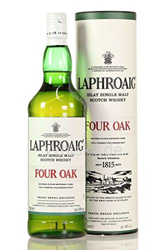 Laphroaig Four Oak Islay Single Malt Scotch Whisky - 1000 ml