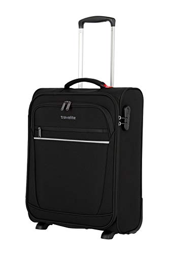 Valigia "CABIN" by travelite, ideale come bagaglio a mano: pratico trolley a due ruote disponibile e dotato di 2 ampie tasche frontali