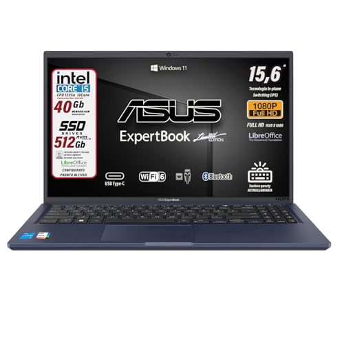 ASUS Expertbook i5, 40GB RAM, 512GB SSD