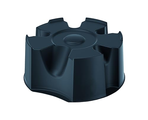 Spetebo Base in antracite per serbatoi d'acqua fino a 240 l, diametro 51 cm, base universale in plastica per serbatoi d'acqua rotondi, supporto per serbatoio dell'acqua piovana