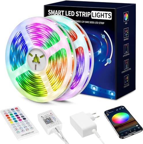 Striscia LED RGB 20 Metri con App